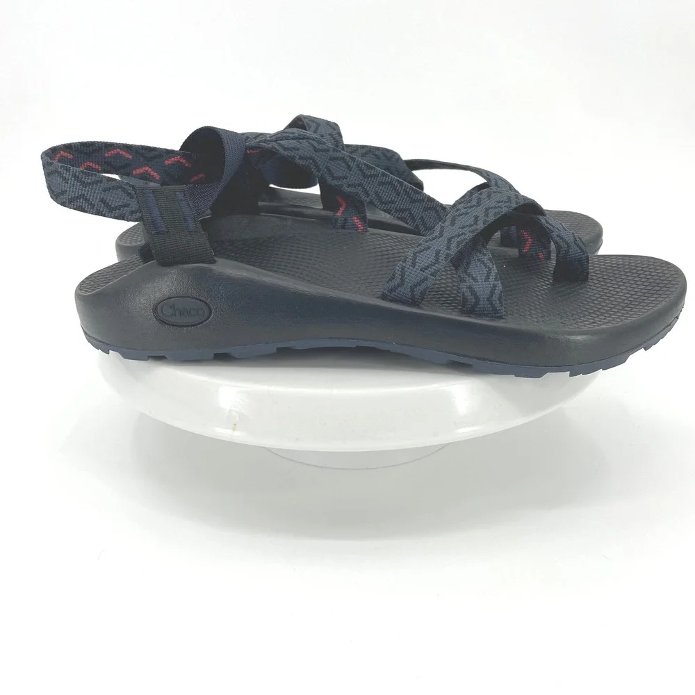Chaco Z/Cloud 2‎ Sandals Mens 12 Navy Blue Polyester Sport Gorpcore Hiking